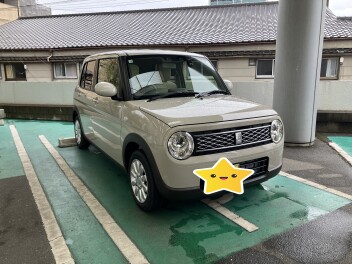 ラパンご納車させていただきました